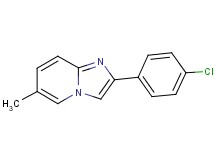 2-(4-chlorophenyl)-6-methylimidazo[1,2-a]pyridine