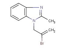 1-(2-bromo-2-propen-1-yl)-2-methyl-1H-benzimidazole