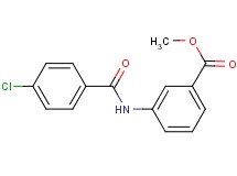 methyl 3-[(4-chlorobenzoyl)amino]benzoate