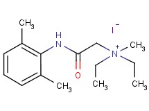2-[(2,6-dimethylphenyl)amino]-N,N-diethyl-N-methyl-2-oxoethanaminium iodide