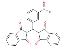 2,2'-[(3-nitrophenyl)methylene]bis(1H-indene-1,3(2H)-dione)