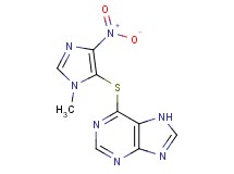 6-[(1-methyl-4-nitro-1H-imidazol-5-yl)thio]-7H-purine