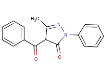 4-benzoyl-5-methyl-2-phenyl-2,4-dihydro-3H-pyrazol-3-one