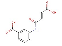 3-[(3-carboxyacryloyl)amino]benzoic acid