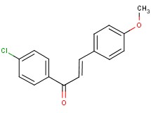1-(4-chlorophenyl)-3-(4-methoxyphenyl)-2-propen-1-one