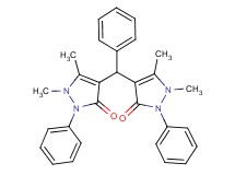 4,4'-(phenylmethylene)bis(1,5-dimethyl-2-phenyl-1,2-dihydro-3H-pyrazol-3-one)