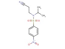 N-(2-cyanoethyl)-N-isopropyl-4-nitrobenzenesulfonamide