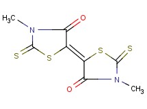 3,3'-dimethyl-2,2'-dithioxo-5,5'-bi-1,3-thiazolidine-4,4'-dione