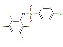 4-chloro-N-(2,3,5,6-tetrafluorophenyl)benzenesulfonamide