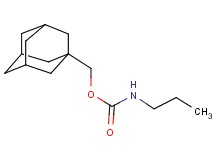 1-adamantylmethyl propylcarbamate