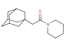 1-(1-adamantylacetyl)piperidine