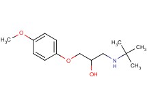 1-(tert-butylamino)-3-(4-methoxyphenoxy)-2-propanol hydrochloride