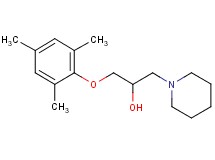 1-(mesityloxy)-3-(1-piperidinyl)-2-propanol hydrochloride
