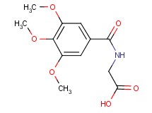 N-(3,4,5-trimethoxybenzoyl)glycine