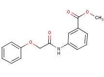methyl 3-[(phenoxyacetyl)amino]benzoate