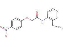 N-(2-ethylphenyl)-2-(4-nitrophenoxy)acetamide
