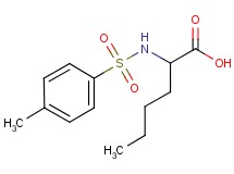 N-[(4-methylphenyl)sulfonyl]norleucine