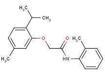 2-(2-isopropyl-5-methylphenoxy)-N-(2-methylphenyl)acetamide