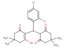 2-[(2,4-dichlorophenyl)(2-hydroxy-4,4-dimethyl-6-oxo-1-cyclohexen-1-yl)methyl]-5,5-dimethyl-1,3-cyclohexanedione