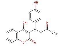 sodium 3-[1-(4-hydroxyphenyl)-3-oxobutyl]-2-oxo-2H-chromen-4-olate