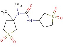 N'-(1,1-dioxidotetrahydro-3-thienyl)-N-methyl-N-(3-methyl-1,1-dioxidotetrahydro-3-thienyl)urea