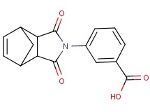 3-(3,5-dioxo-4-azatricyclo[5.2.1.0~2,6~]dec-8-en-4-yl)benzoic acid