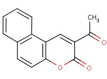 2-acetyl-3H-benzo[f]chromen-3-one