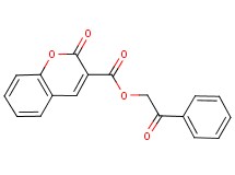 2-oxo-2-phenylethyl 2-oxo-2H-chromene-3-carboxylate