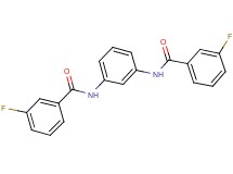 N,N'-1,3-phenylenebis(3-fluorobenzamide)