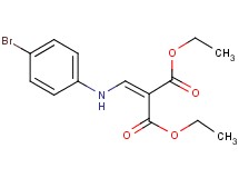diethyl {[(4-bromophenyl)amino]methylene}malonate