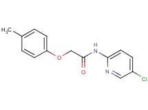 N-(5-chloro-2-pyridinyl)-2-(4-methylphenoxy)acetamide