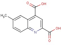 6-methyl-2,4-quinolinedicarboxylic acid