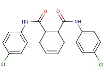 N,N'-bis(4-chlorophenyl)-4-cyclohexene-1,2-dicarboxamide