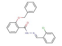 2-(benzyloxy)-N'-(2-chlorobenzylidene)benzohydrazide