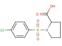 1-[(4-chlorophenyl)sulfonyl]proline