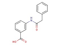 3-[(phenylacetyl)amino]benzoic acid
