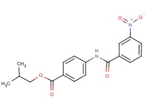 isobutyl 4-[(3-nitrobenzoyl)amino]benzoate