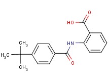 2-[(4-tert-butylbenzoyl)amino]benzoic acid