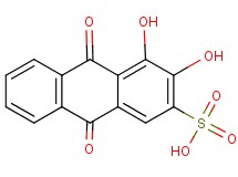 sodium 3,4-dihydroxy-9,10-dioxo-9,10-dihydro-2-anthracenesulfonate