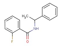 2-fluoro-N-(1-phenylethyl)benzamide