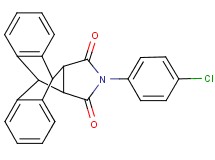 17-(4-chlorophenyl)-17-azapentacyclo[6.6.5.0~2,7~.0~9,14~.0~15,19~]nonadeca-2,4,6,9,11,13-hexaene-16,18-dione