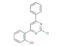 2-(2-chloro-6-phenyl-4-pyrimidinyl)phenol