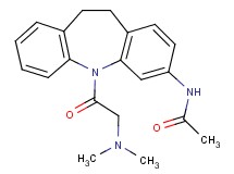 N-[5-(N,N-dimethylglycyl)-10,11-dihydro-5H-dibenzo[b,f]azepin-3-yl]acetamide