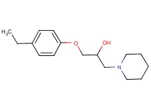 1-(4-ethylphenoxy)-3-(1-piperidinyl)-2-propanol hydrochloride
