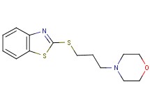 2-{[3-(4-morpholinyl)propyl]thio}-1,3-benzothiazole oxalate