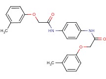 N,N'-1,4-phenylenebis[2-(3-methylphenoxy)acetamide]