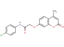 N-(4-chlorophenyl)-2-[(4-methyl-2-oxo-2H-chromen-7-yl)oxy]acetamide