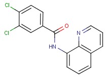 3,4-dichloro-N-8-quinolinylbenzamide