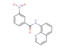 3-nitro-N-8-quinolinylbenzamide
