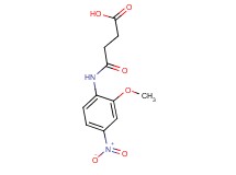 4-[(2-methoxy-4-nitrophenyl)amino]-4-oxobutanoic acid